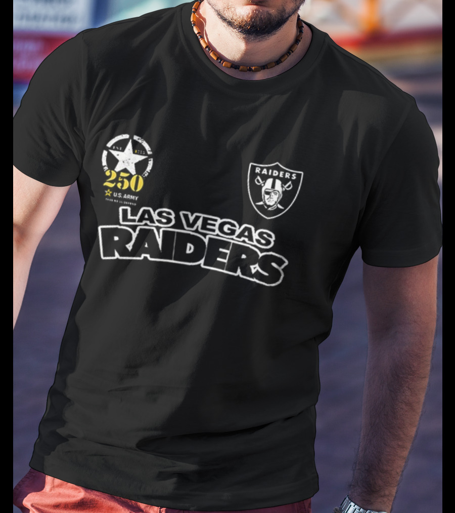 Las Vegas Raiders US Army 245th Anniversary This We'll Defend T-Shirt