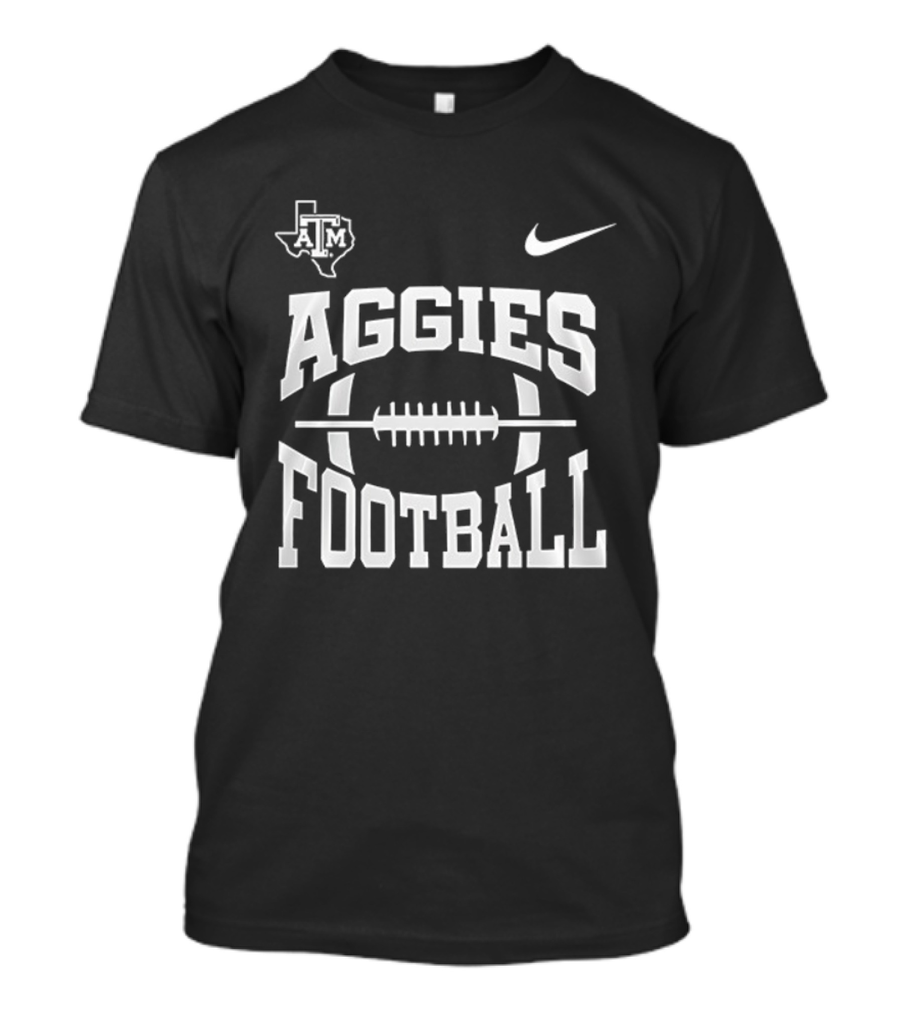 Texas A And M Aggies Football 2025 Gig ’Em Aggies Mascot Nike T-Shirt