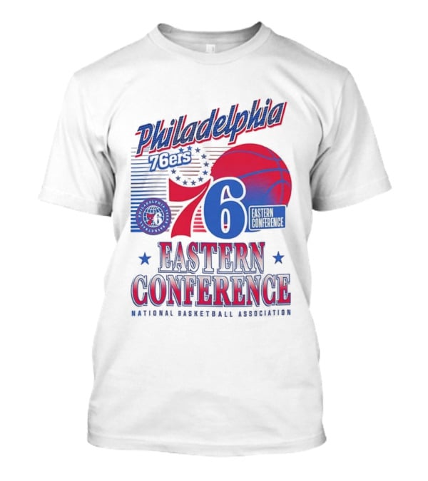 Philadelphia 76ers 6 Eastern Conference NBA Basketball T-Shirt