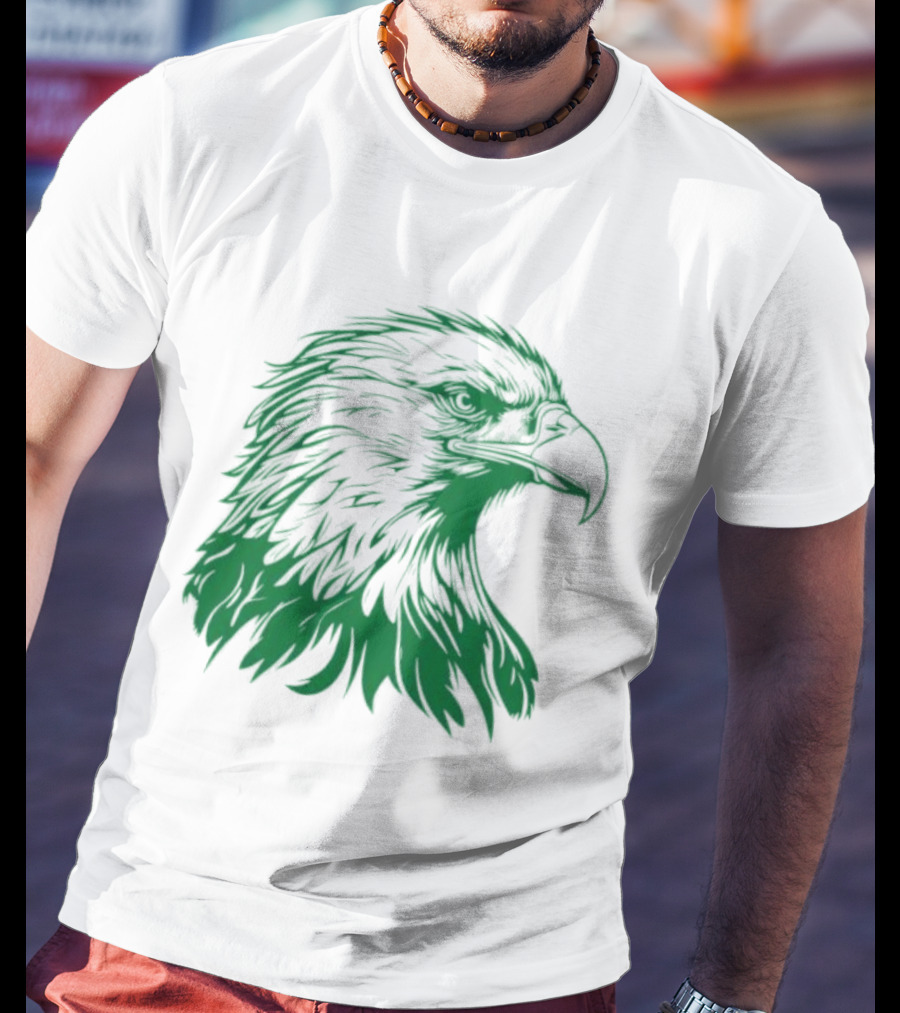 Philadelphia Eagles Vintage Green War Eagle T-Shirt