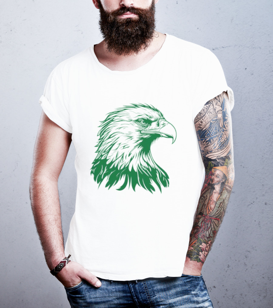 Philadelphia Eagles Vintage Green War Eagle T-Shirt
