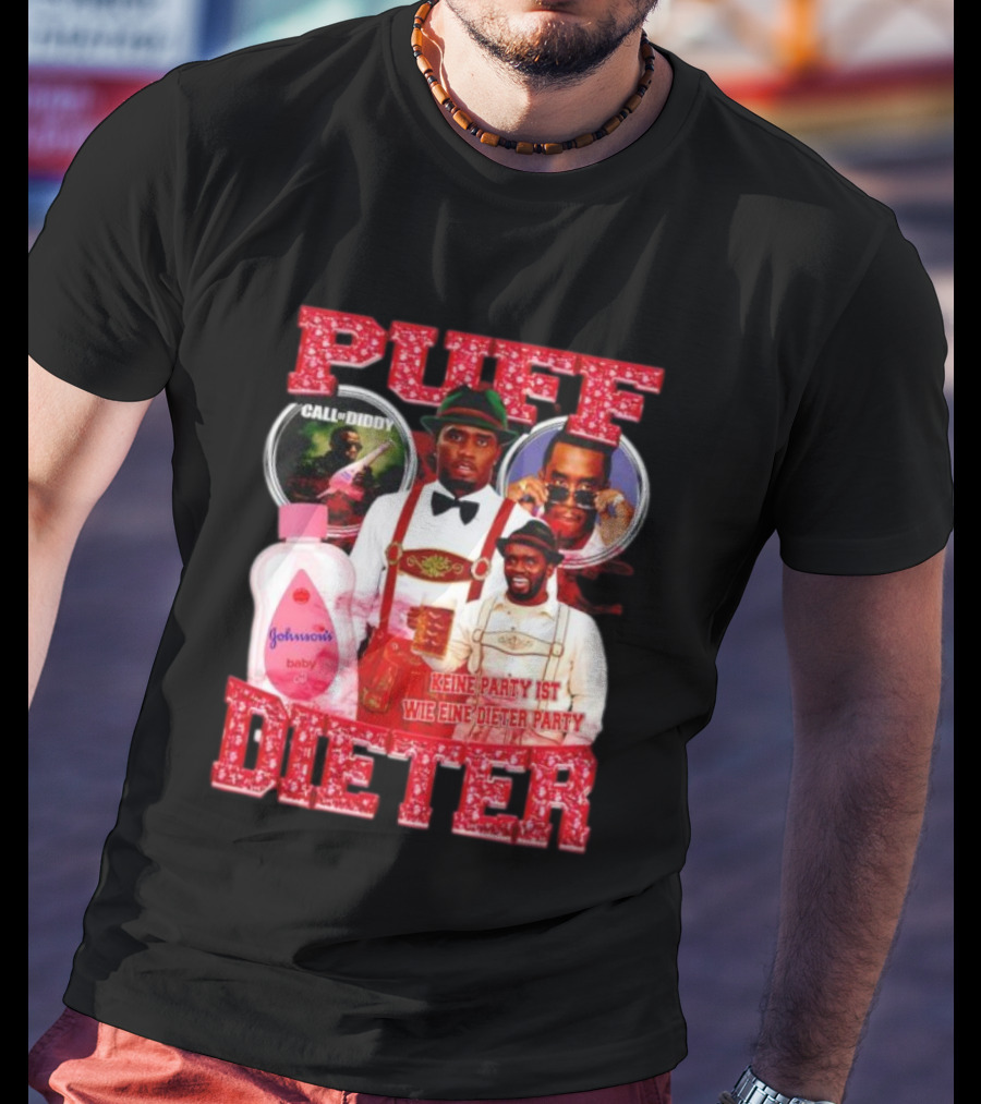Puff Didddy Call Of Diddy Johnson’s Baby Oil Keine Party Ist Wie Eine Dieter Party T-Shirt
