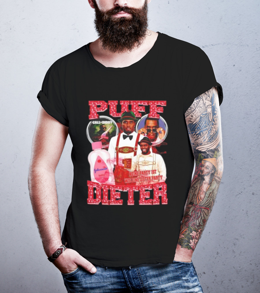 Puff Didddy Call Of Diddy Johnson’s Baby Oil Keine Party Ist Wie Eine Dieter Party T-Shirt