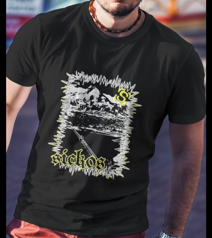Sickos Mt. Hood Snowy Mountain Adventure S3 T-Shirt