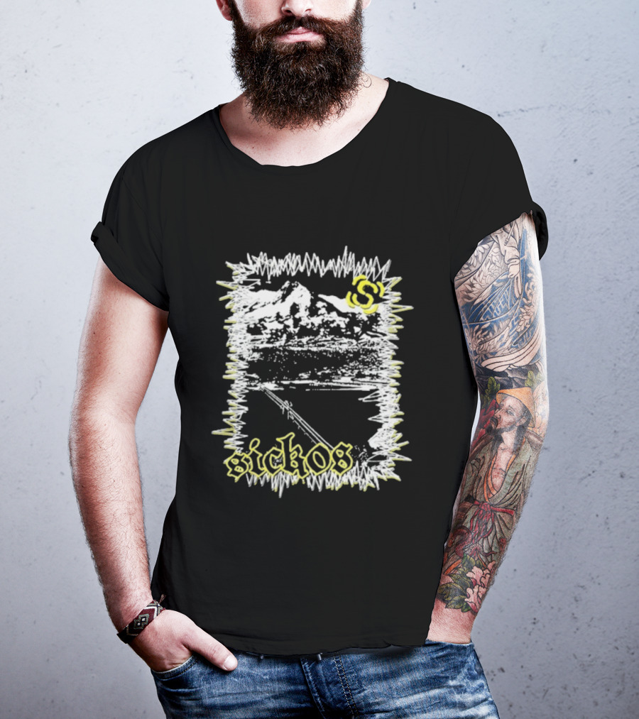 Sickos Mt. Hood Snowy Mountain Adventure S3 T-Shirt