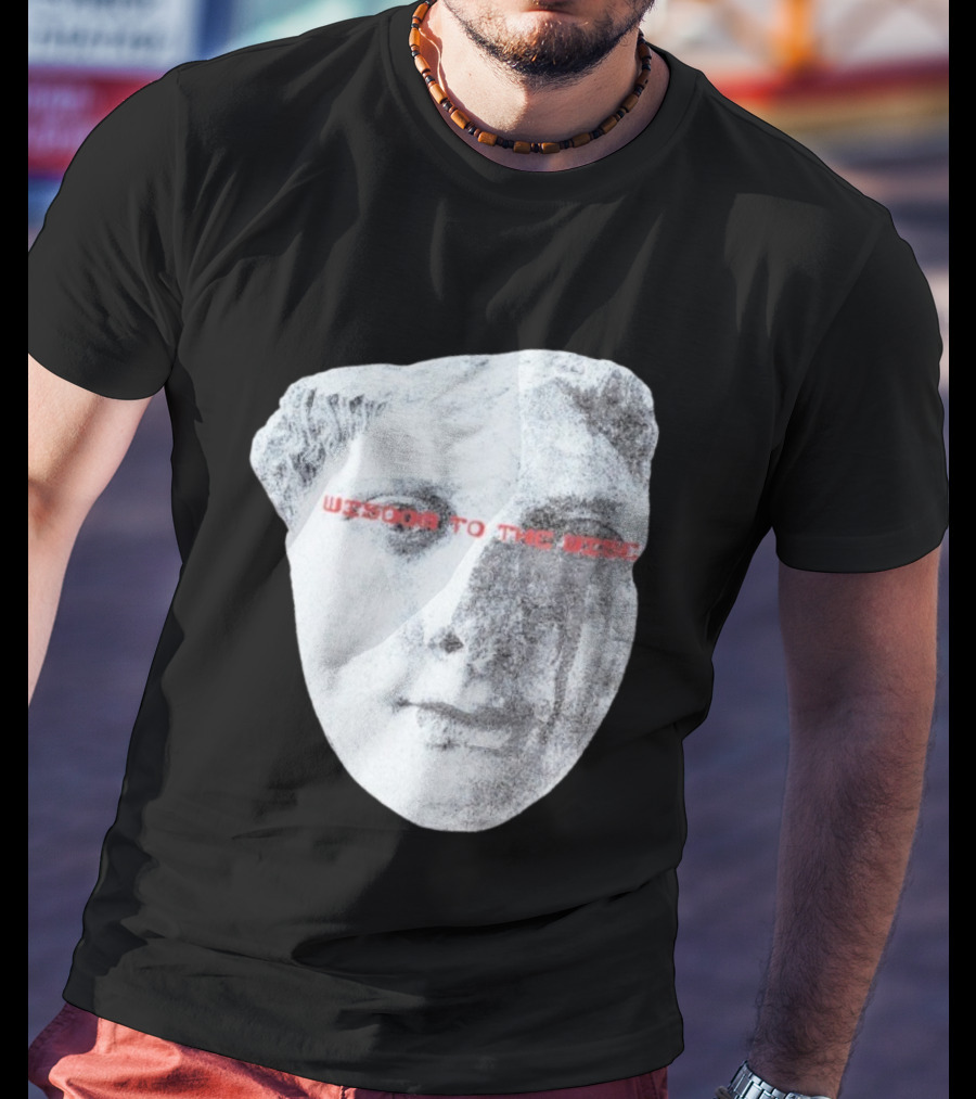 Wisdom To The Wise Classical Statue Art T-Shirt