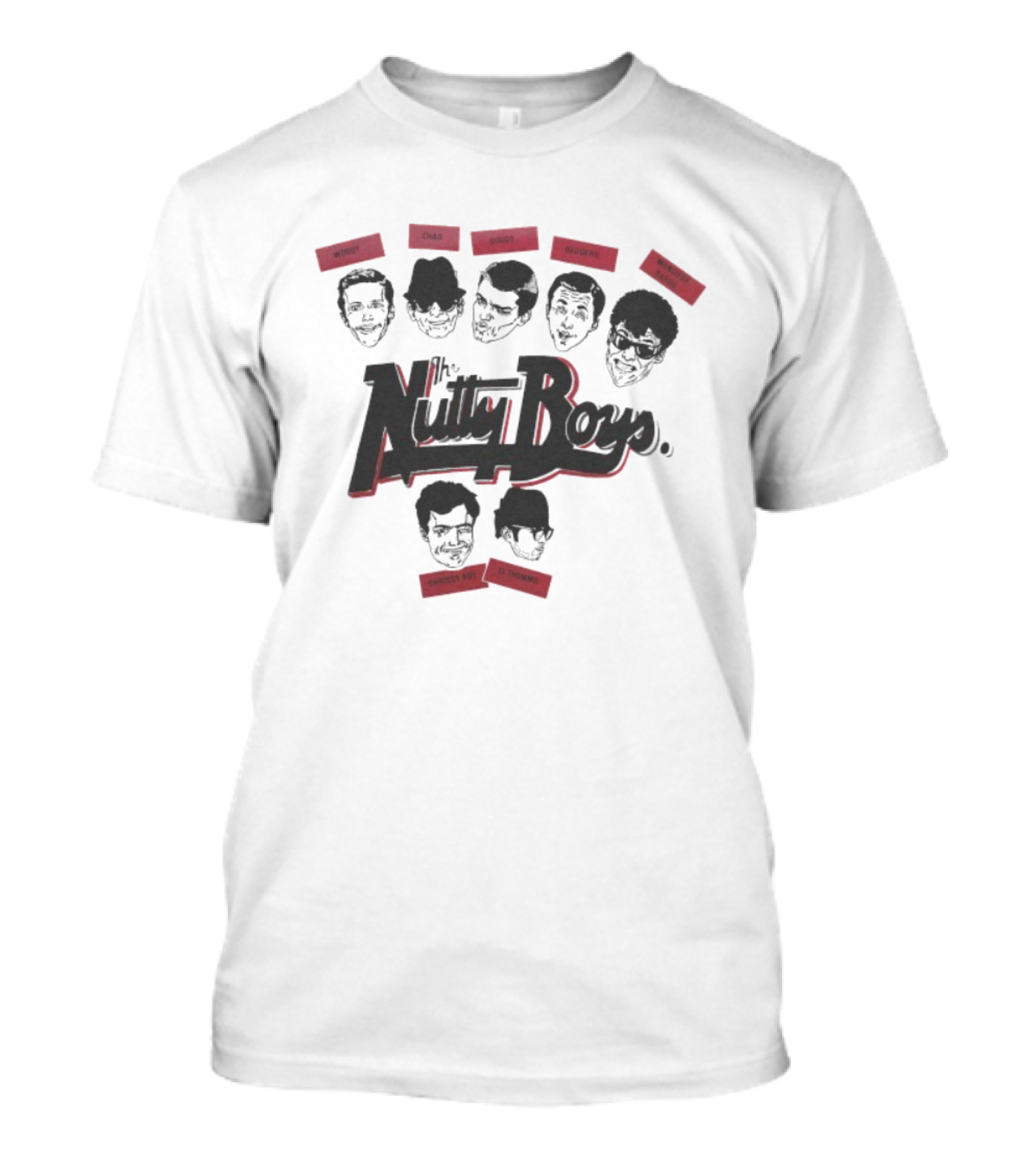 Madness Nutty Boys Woody Chas Suggs Bedders Thommo Chris Foreman T-Shirt