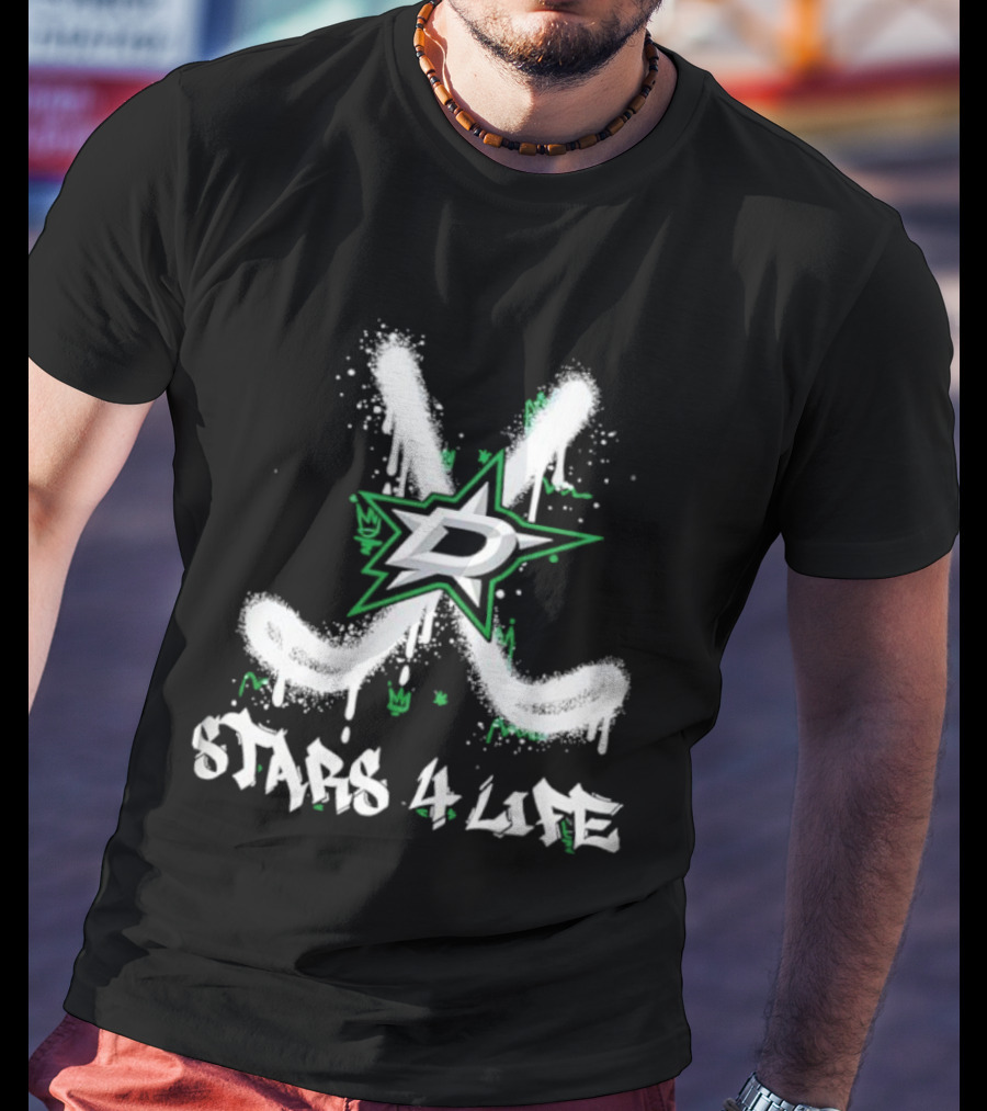 Dallas Stars NHL Stars 4 Life 2025 Hockey Fan Apparel T-Shirt