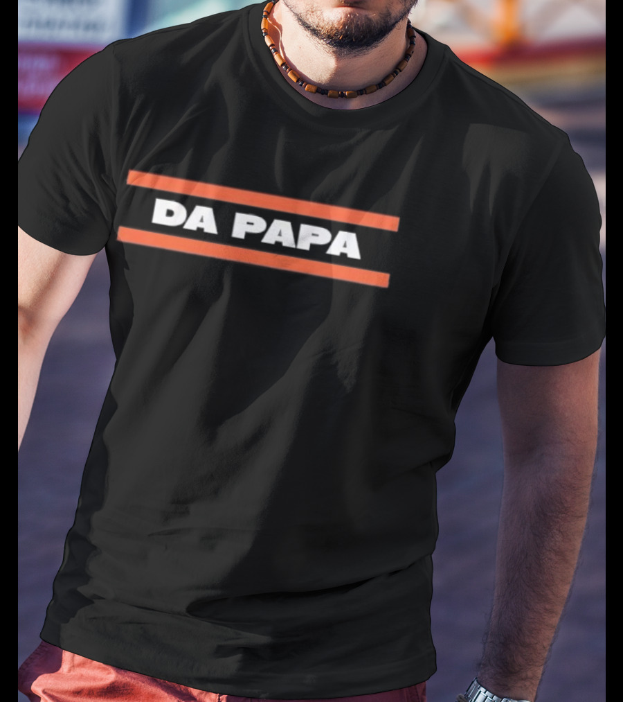 Chicago Football Da Papa Vintage Tribute T-Shirt