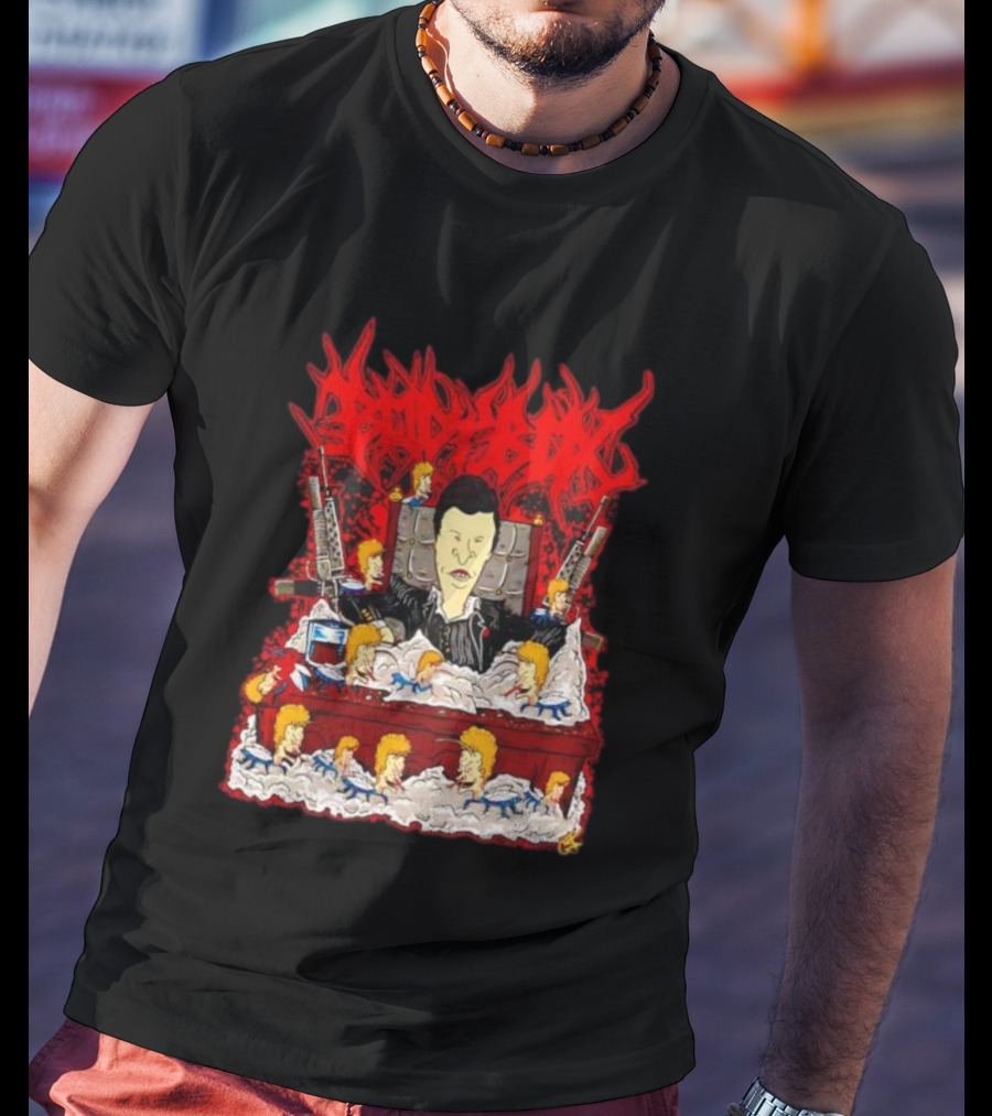 Beavis And Butthead Scoreface Scarface Mashup T-Shirt
