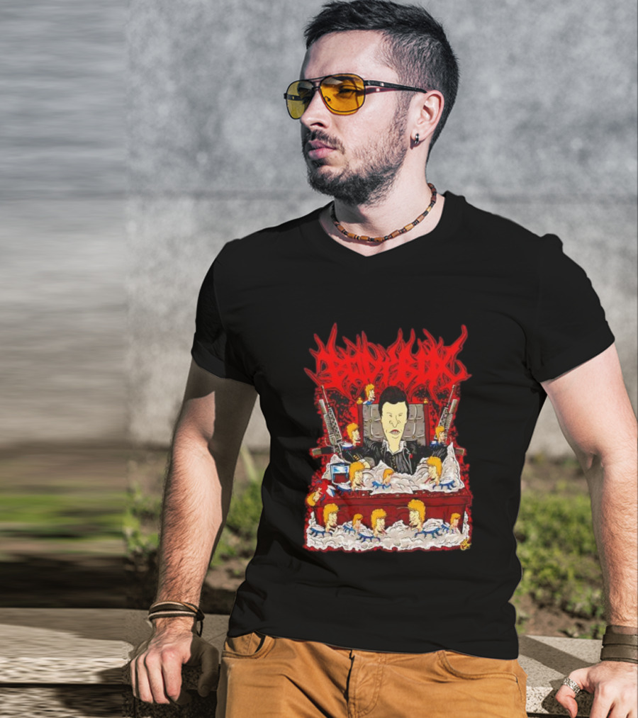 Beavis And Butthead Scoreface Scarface Mashup T-Shirt