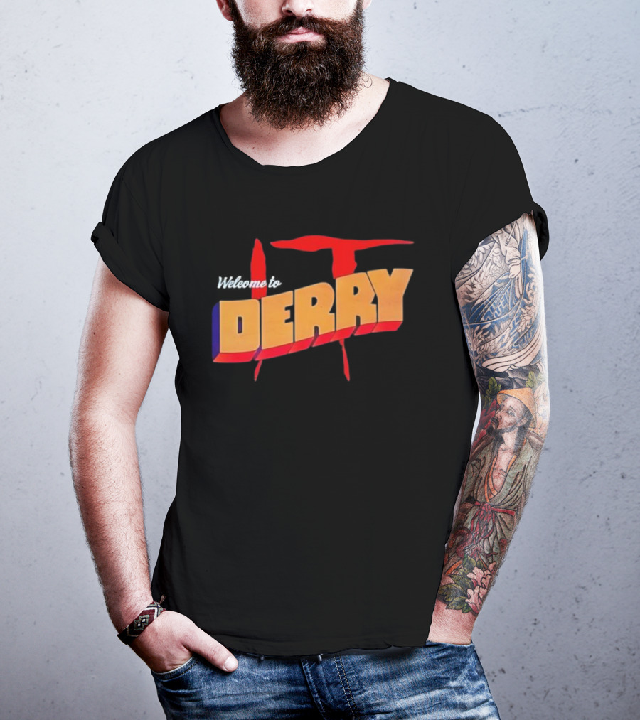 IT Welcome To Derry Horror T-Shirt