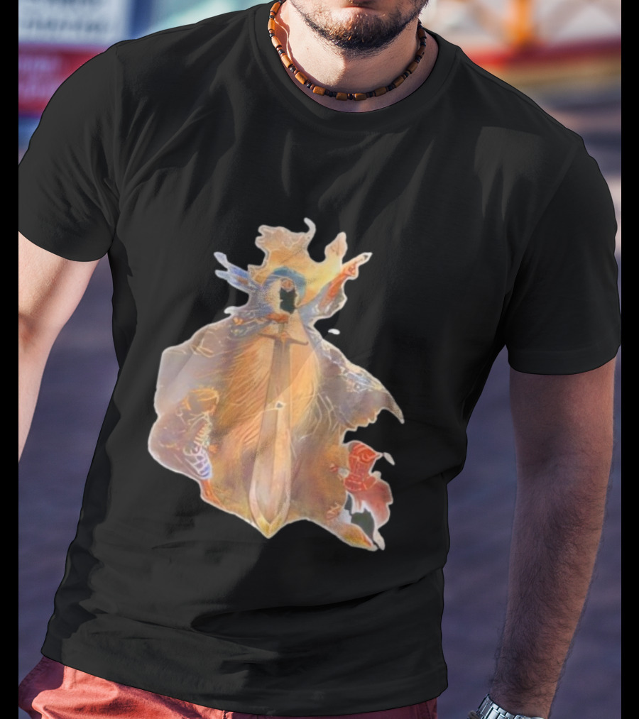 Vintage The Lord Of The Rings The Hobbits Sword Quest Vintage Illustration T-Shirt