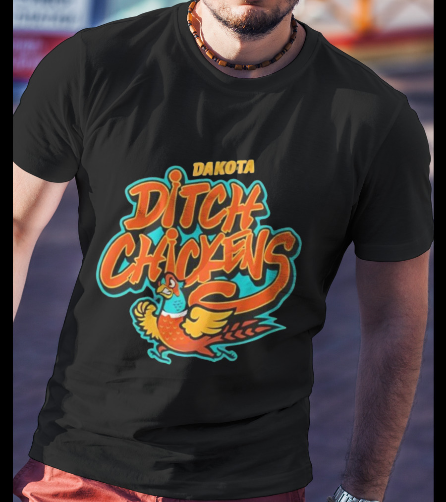 Dakota Ditch Chickens Pheasant Graphic T-Shirt