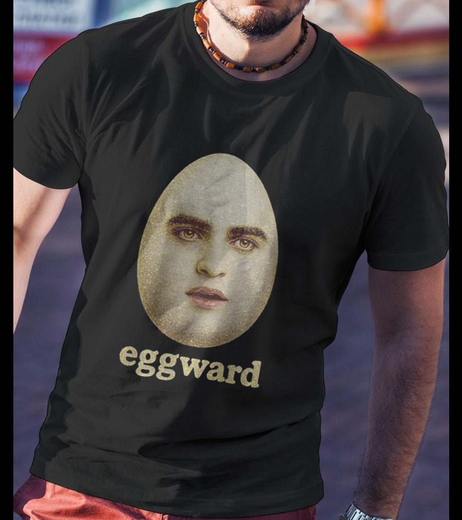 Edward Cullen Eggward Funny Meme Twilight Face Humor T-Shirt
