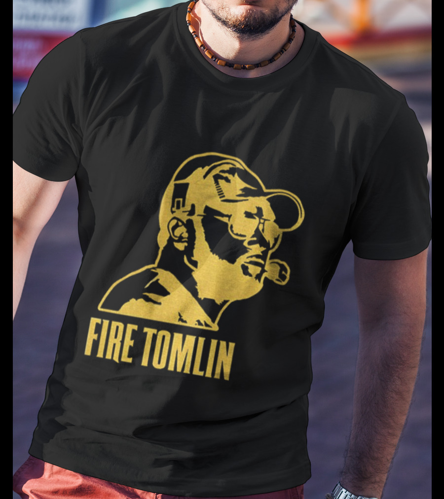 Mike Tomlin Fire Steelers Sketch Football NFL Coach T-Shirt