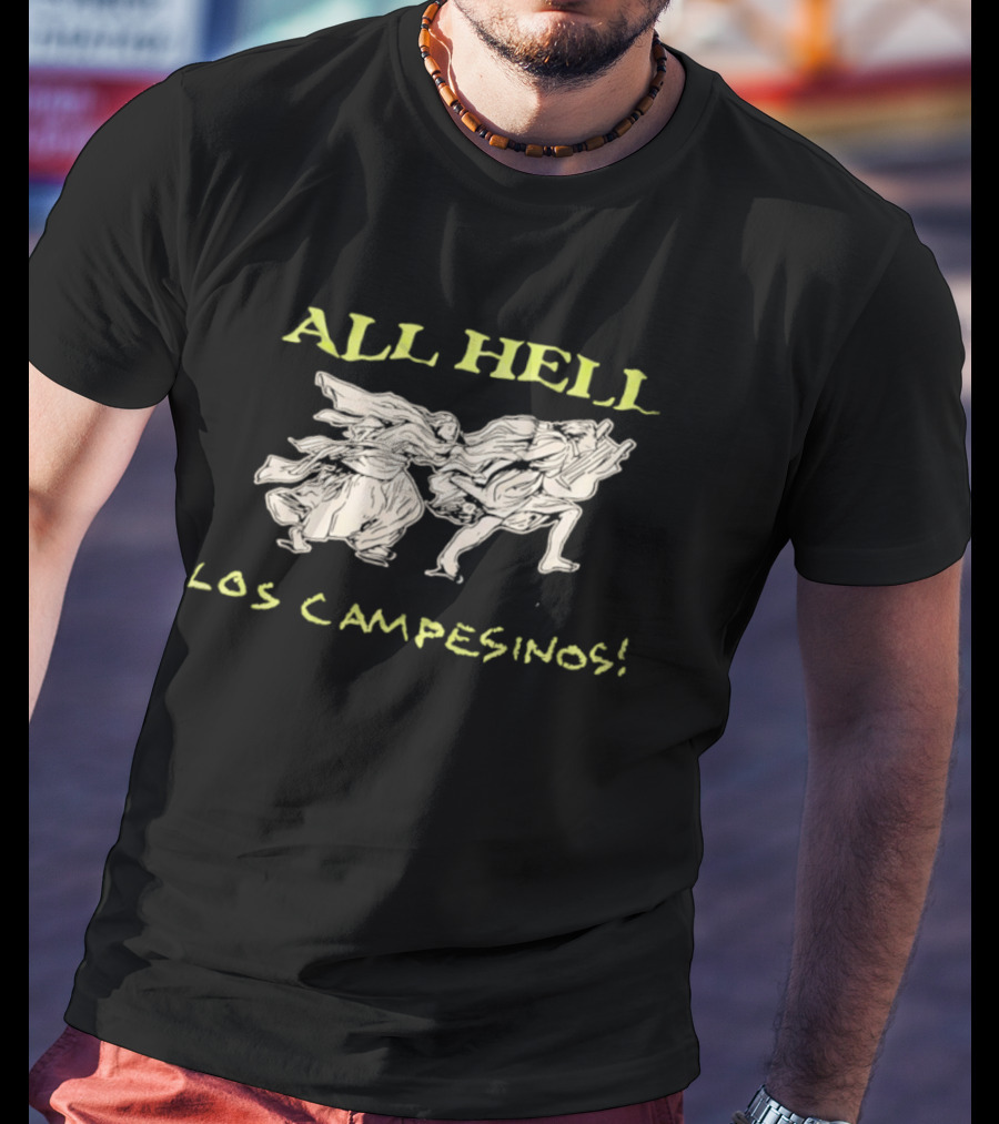All Hell Los Campesinos Angels Running T-Shirt