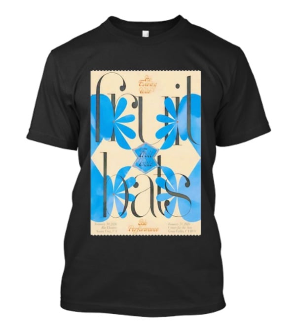 A Special Evening With Fruit Bats Solo Performance January 2026 California Tour T-Shirt