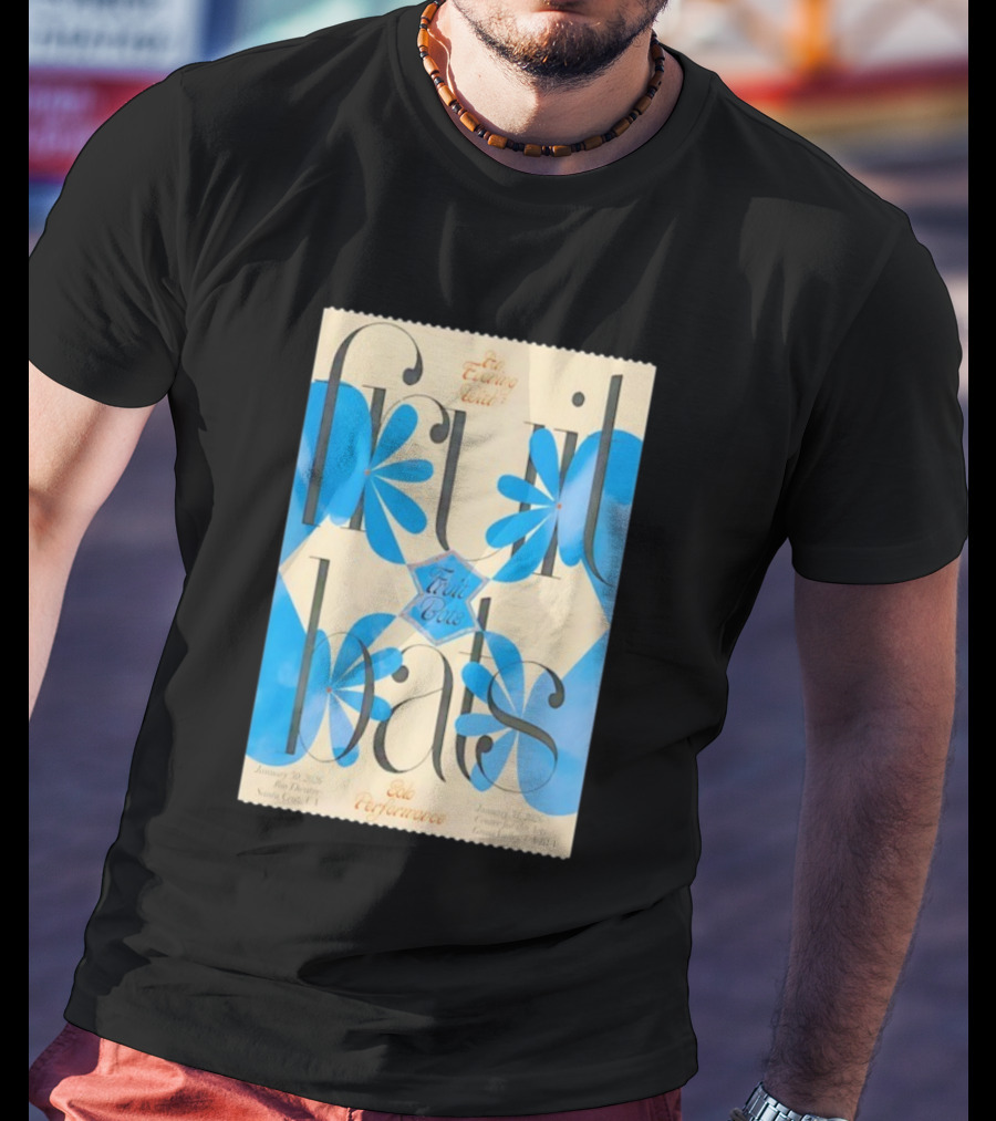 A Special Evening With Fruit Bats Solo Performance January 2026 California Tour T-Shirt