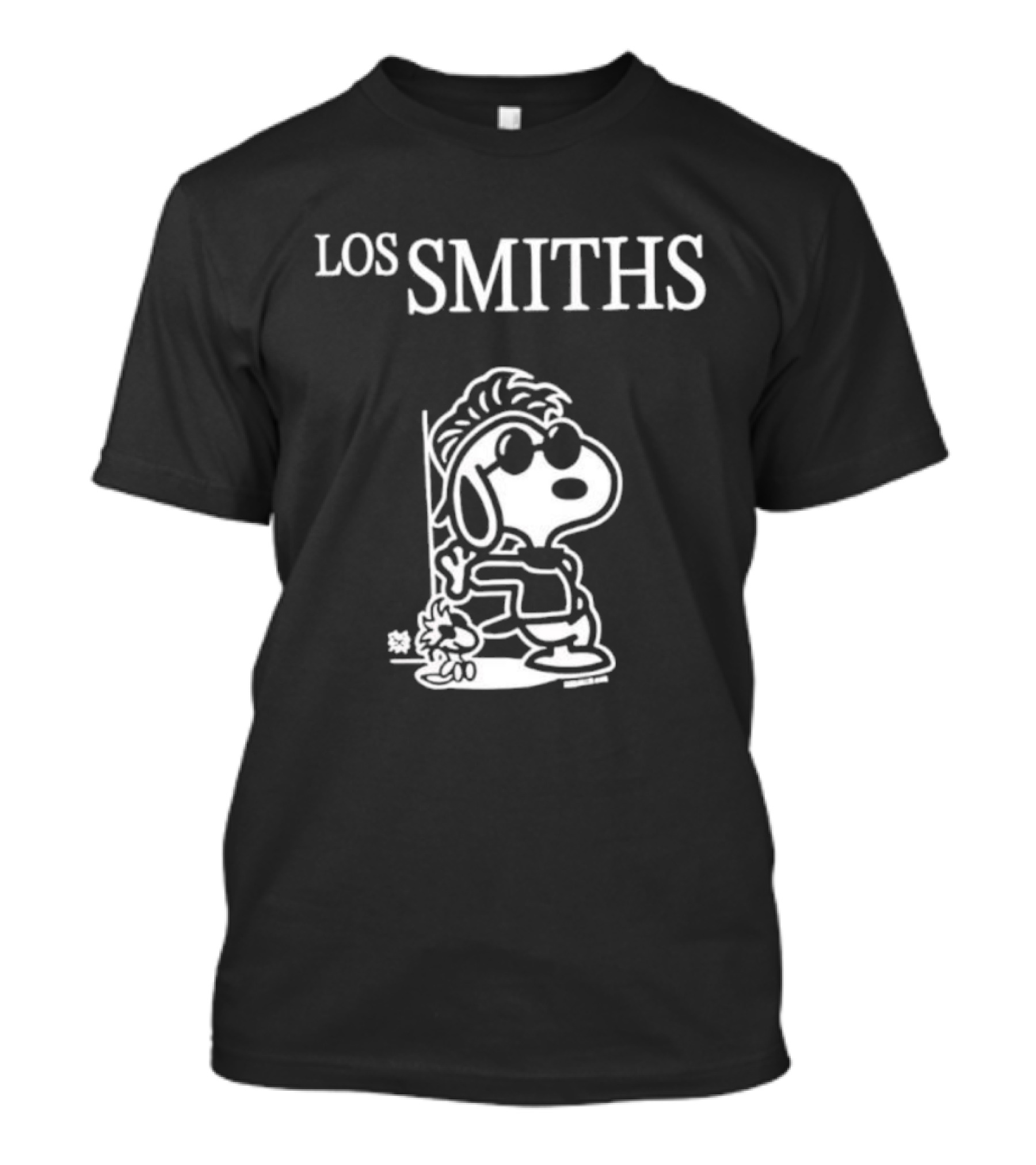 Los Smiths Joe Cool Snoopy Woodstock Peanuts Crossover T-Shirt