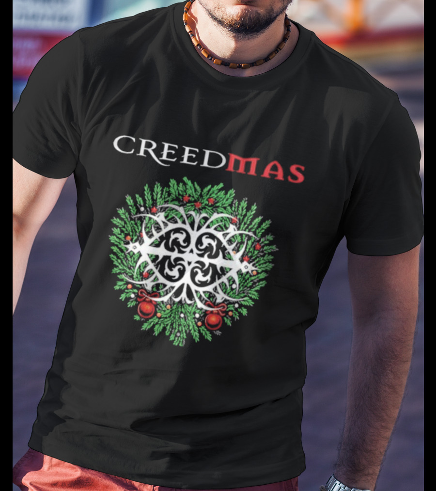 Creedmas 2025 Christmas Holiday Wreath Final Shows December T-Shirt