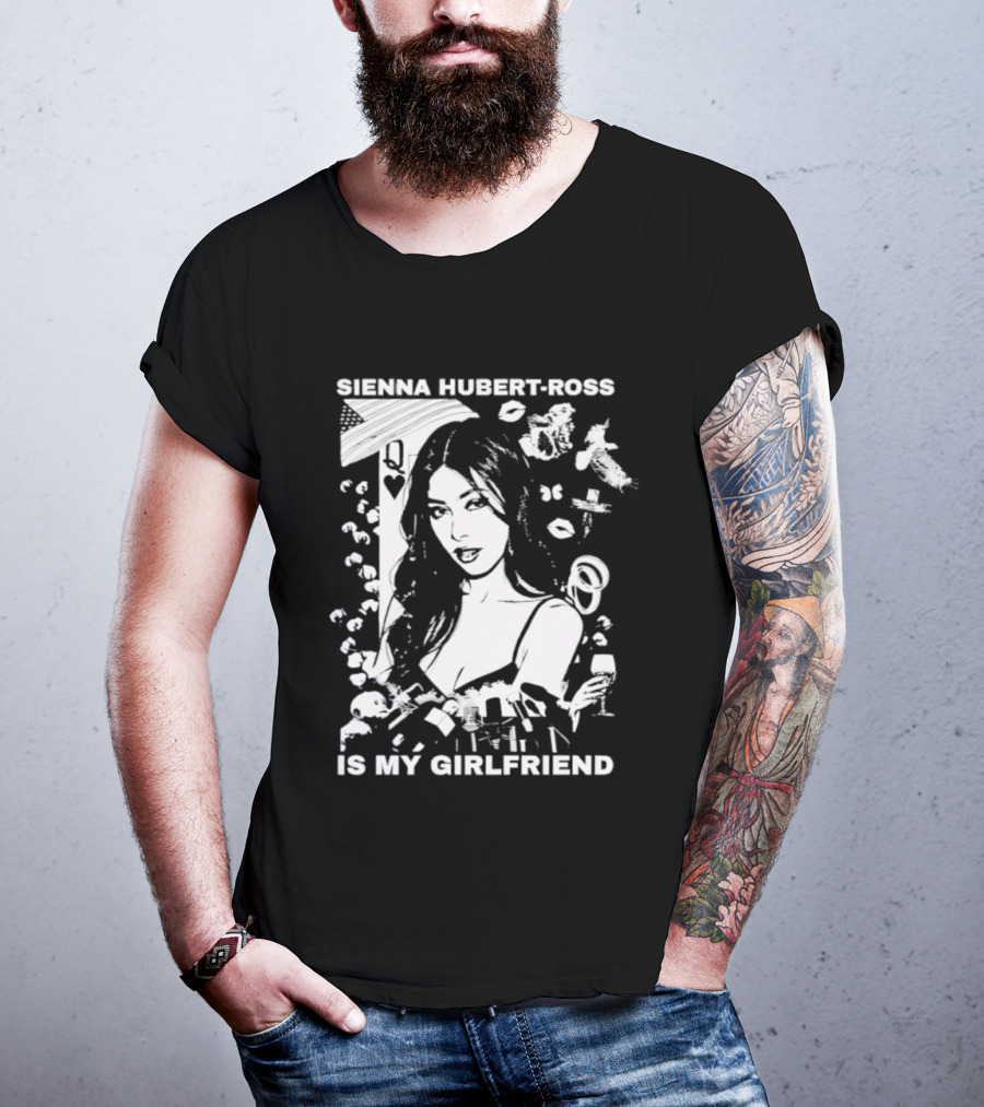 Sienna Hubert Ross Is My Girlfriend Retro Aesthetic Design T-Shirt