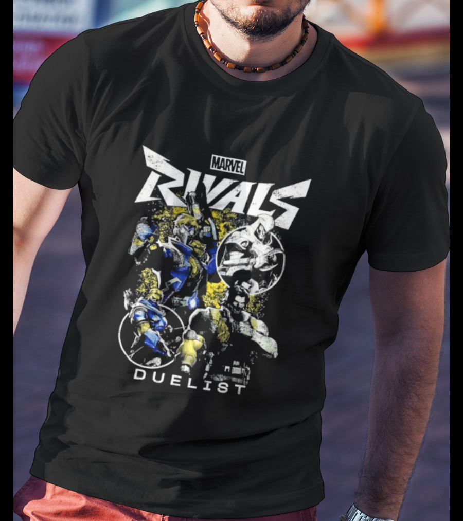 Marvel Rivals Avengers Endgame Duelist Team Heroes Battle T-Shirt