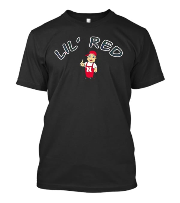 Lil’ Red Nebraska Cornhuskers Mascot Fan Favorite T-Shirt