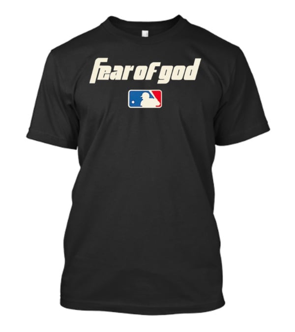 Fear Of God MLB Collaboration Vintage Style T-Shirt