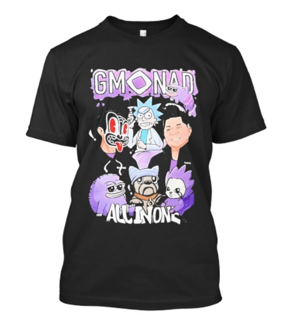 Gmonad Rick Sanchez All In Ons Fun Mashup T-Shirt