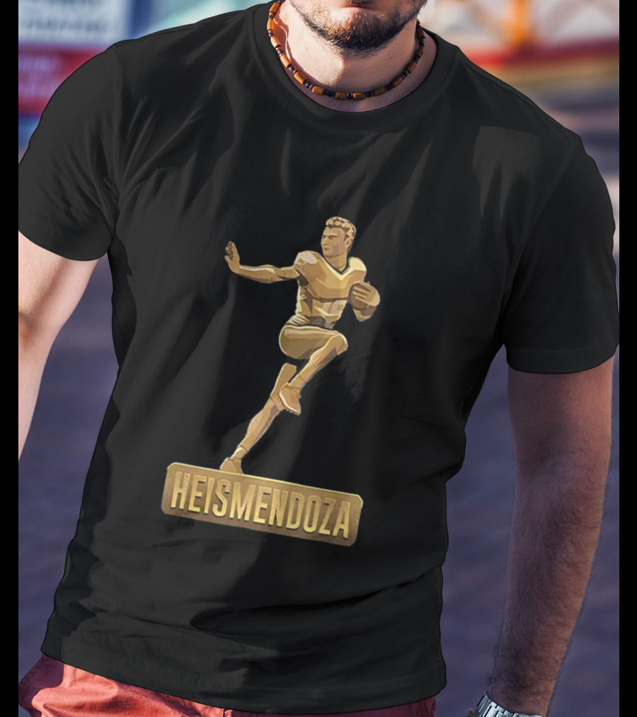 Fernando Mendoza Heismendoza Indiana Hoosiers Heisman Trophy 2025 NCAA Football T-Shirt