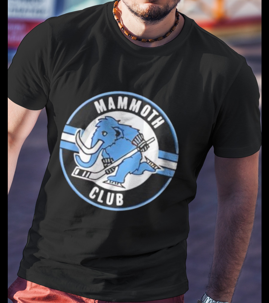 Mammoth Club Utah Hockey Circle Emblem T-Shirt