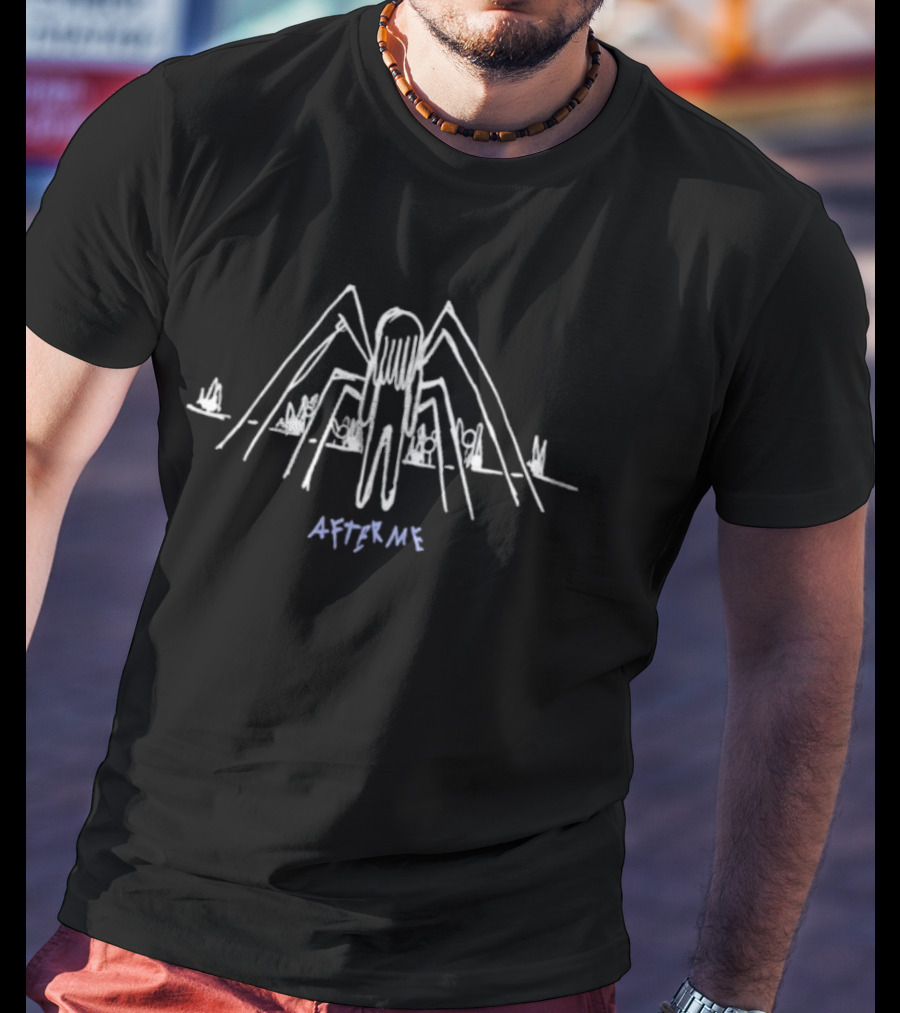 Sofaygo After Me Spider Figure Urban Skyline T-Shirt