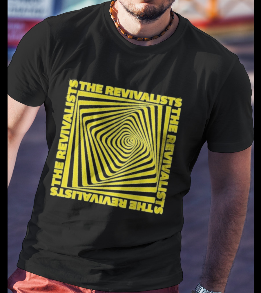 The Revivalists Hypnotic Spiral Fade Away T-Shirt