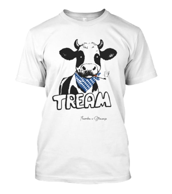 Tream Evy Bandana Cow Smoking T-Shirt