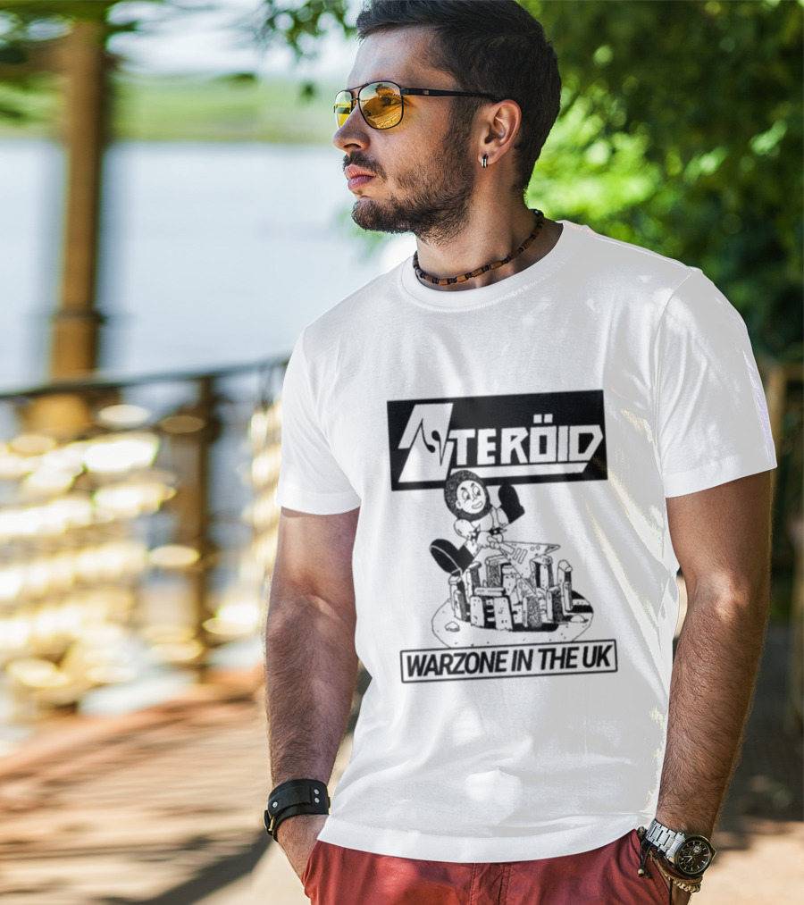 Steroid Warzone UK Bodybuilder Lifting Weights Contest T-Shirt