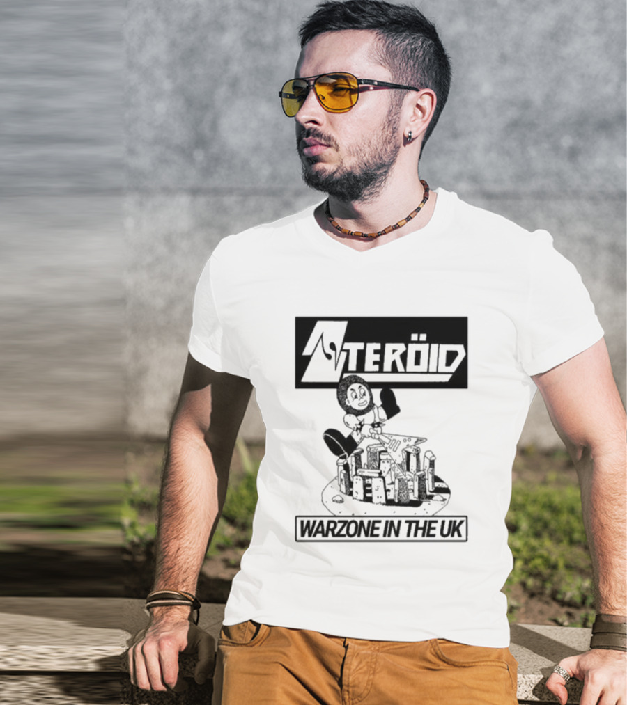 Steroid Warzone UK Bodybuilder Lifting Weights Contest T-Shirt