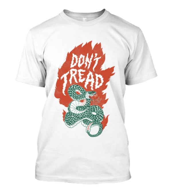 Don’t Tread Green Snake Flame T-Shirt
