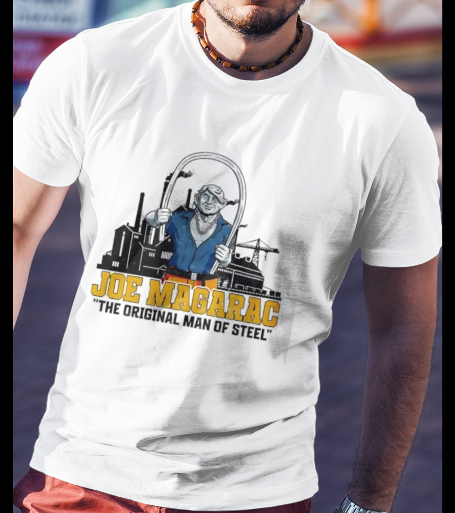 Joe Magarac The Original Man Of Steel Iconic American Folk Legend T-Shirt
