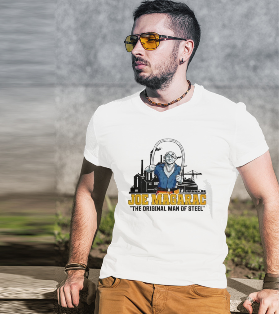 Joe Magarac The Original Man Of Steel Iconic American Folk Legend T-Shirt