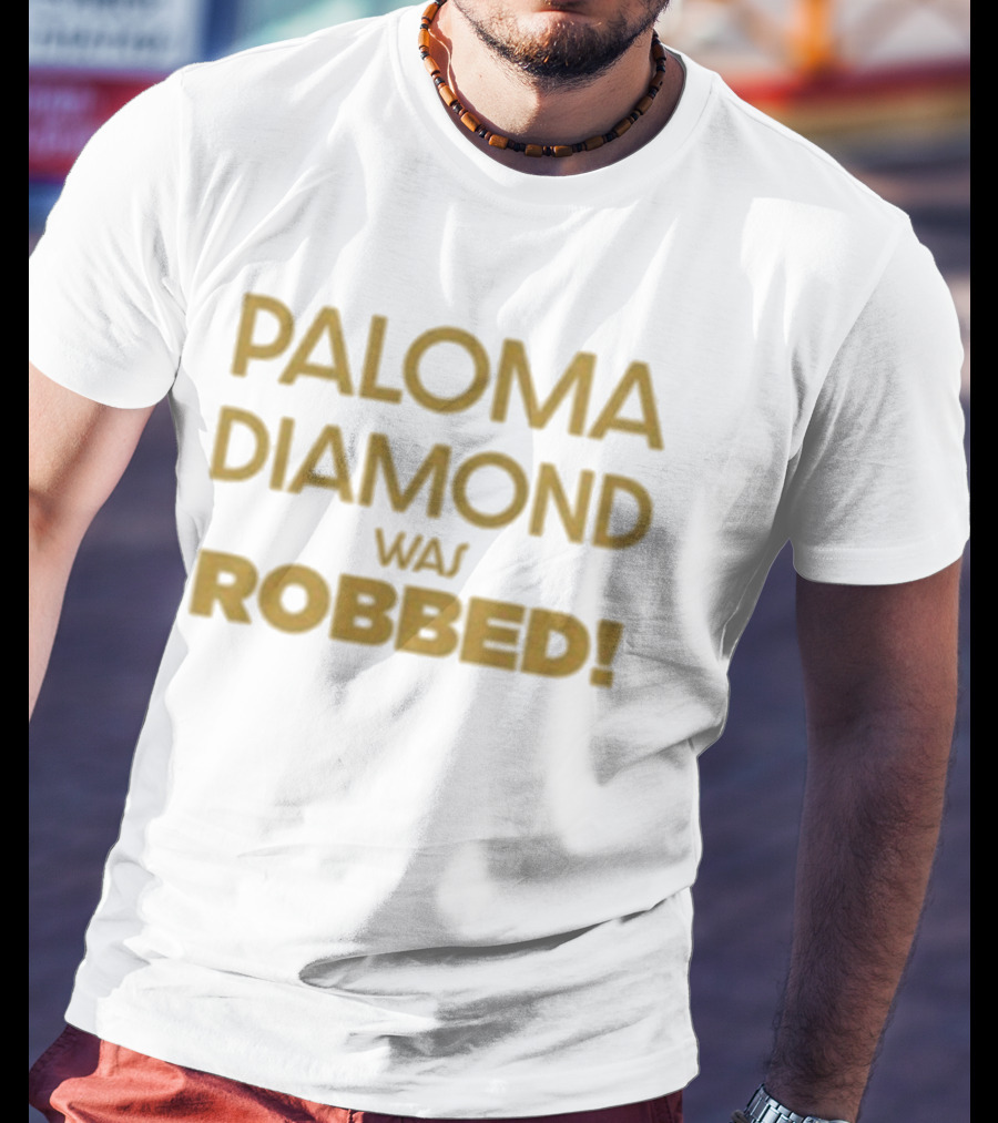 Julian Sewell Paloma Diamond I Am Robbed T-Shirt
