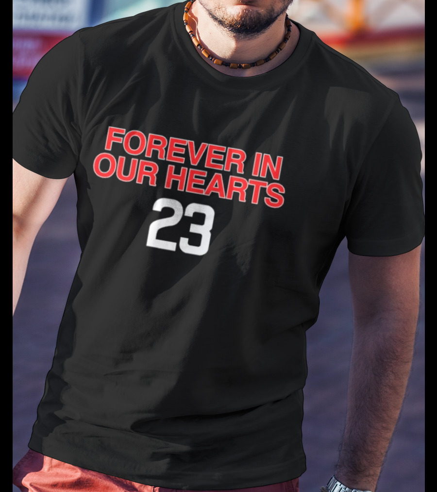 Forever In Our Hearts 23 Chicago Cubs T-Shirt