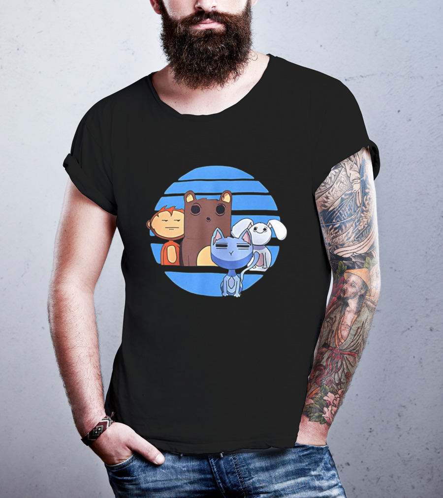 Final Destination Bloodlines Cartoon Animals Bobby Campbell Owen Joyner T-Shirt