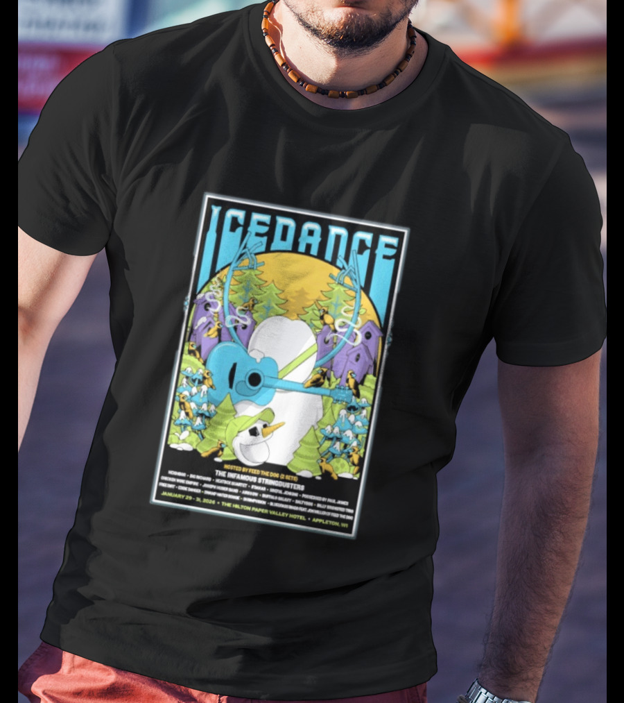 Ice Dance Music Fest Jan 29 31 2026 The Hilton Paper Valley Hotel Appleton Wi T-Shirt