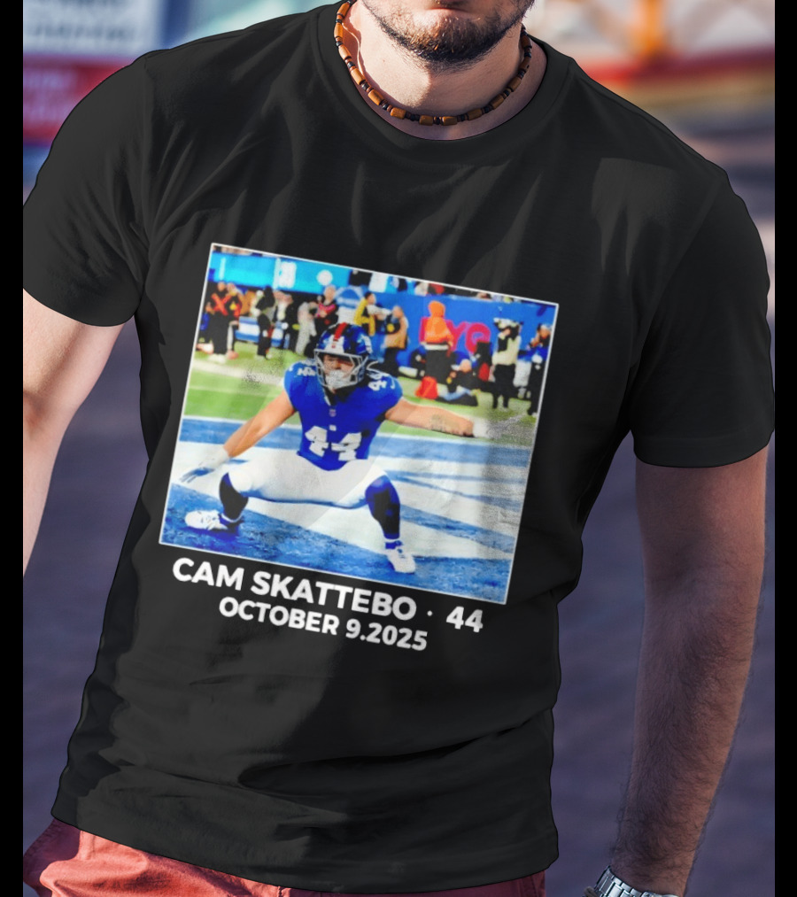Cam Skattebo 44 October 9 2025 Football Action T-Shirt