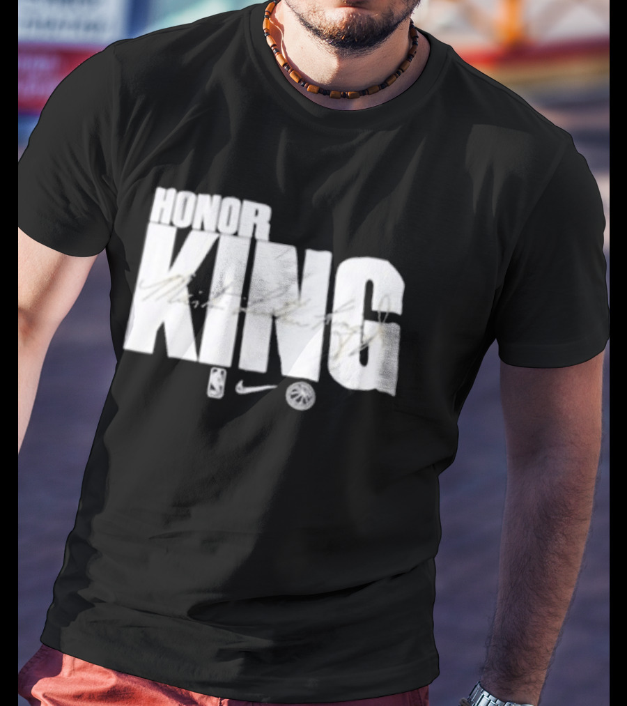 Nike Golden State Warriors Honor The King Martin Luther King Jr NBA T-Shirt