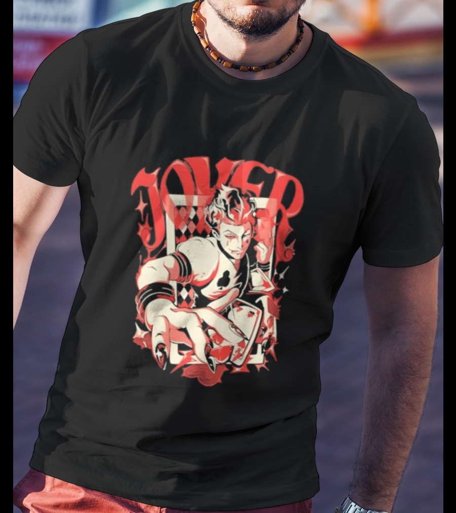 Joker Playing Cards Phantom 4 Hearts T-Shirt