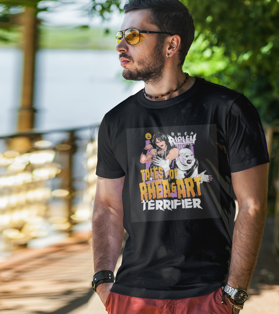 Rhea Ripley Tales Of Rhea And Art Terrifier T-Shirt