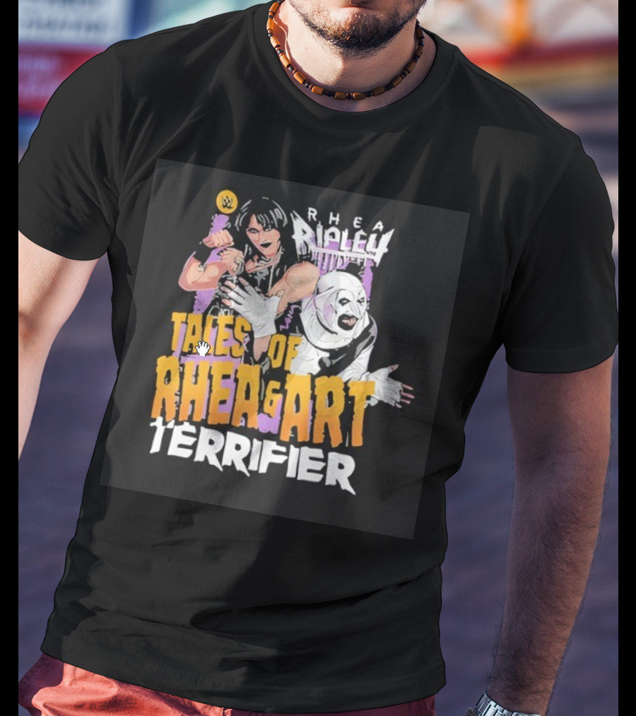 Rhea Ripley Tales Of Rhea And Art Terrifier T-Shirt