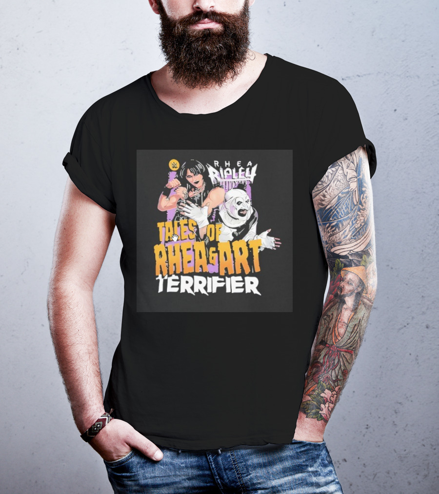Rhea Ripley Tales Of Rhea And Art Terrifier T-Shirt